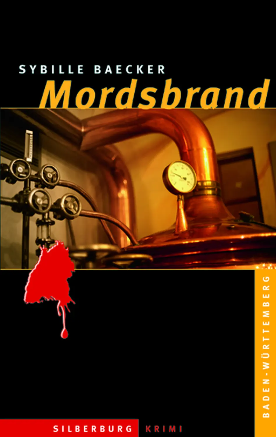 Deckblatt eines Buches- MORDSBRAND